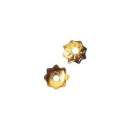 Perlenkappel 4 mm gold