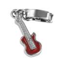 Rayher Shoe-Charm Gitarre 17mm, nickelfrei