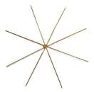Drahtstern f�r Perlen 10cm �