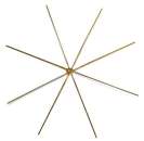 Drahtstern f�r Perlen 15cm �