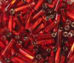 Glasstifte twisted rot 6mm