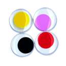 Plastik-Augen mit beweglicher Pupille 15mm rund bunt gemischt